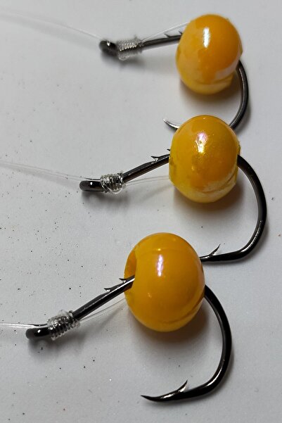 SAZAN RİG Küspe Aparatlı Janjan Boncuklu Sazan Takımı (3 Lü Set)