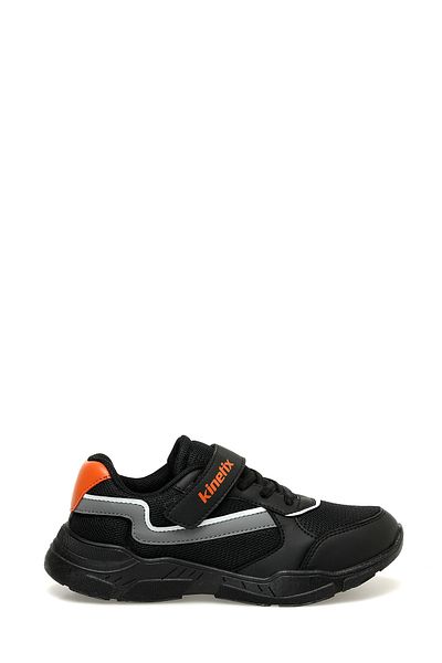 Kinetix KENLY 4FX Black Boy's Sports Shoes