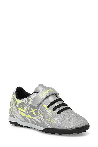 Kinetix ESTES TF 4FX Gray Boys' Astroturf Field Shoes