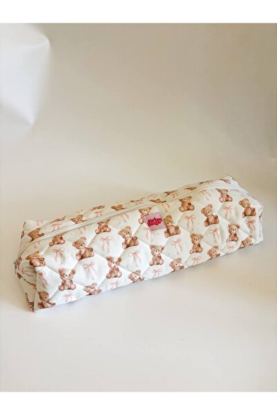 girlsybags Velké cestovní pouzdro kompatibilní s pouzdrem na žehličku na vlasy Teddy Bear pro Airwrap Airstrait