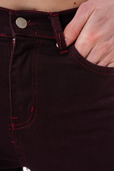 jansogroup JANSO GROYP - KADIN JEANS KOT PANTOLON PALAZZO KESİM RENKLİ