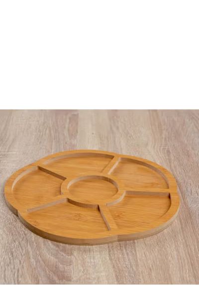 co arma 29 cm Divided Wooden Serving Tray