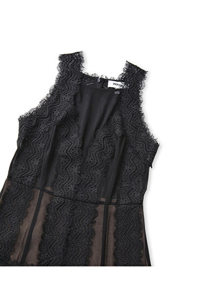 İpekyol Dantel mix elbise