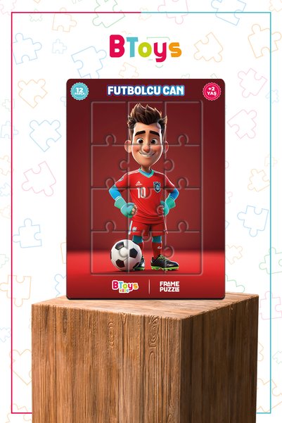 Enjoy BToys Tennis Player Can - Football Player Can - Basketball Player Can