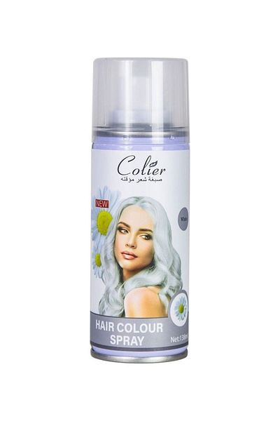 colier Kolier Temporary Hair Color Spray White 138ml