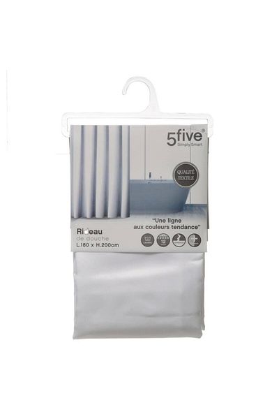 5FIVE 5 Five Polyester Shower Curtain (180 x 200 cm)