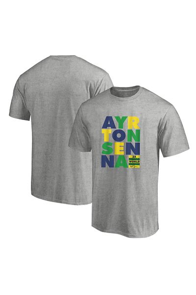 usateamfans Μπλουζάκι Ayrton Senna