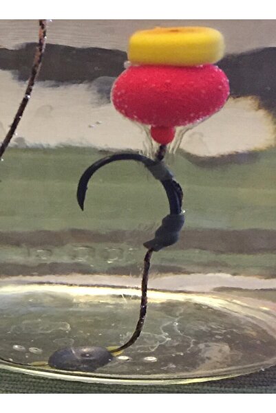 SAZAN RİG Yüzen Eva Rig Takımı Çilek Atraktörlü 3' Lü Set