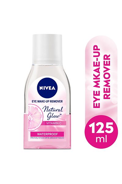 NIVEA مزيل مكياج العيون الطبيعي 125 مل