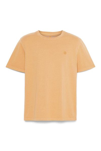 Timberland Ανδρικό μπλουζάκι Dunstan River Garment Dye με κοντό μανίκι Tb0a5yayeh31 Champagne-l