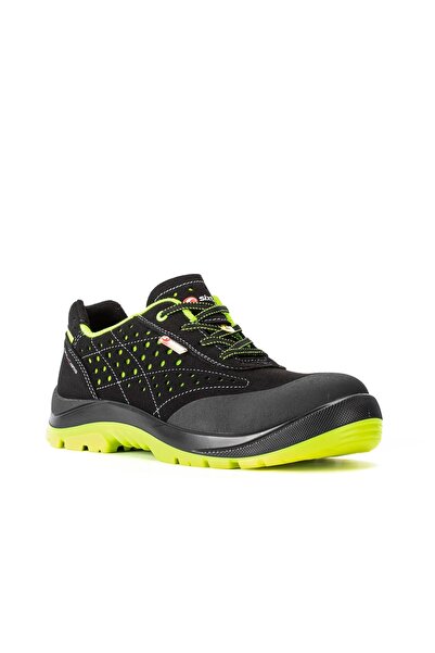 Sixton Capua 10327-02 S3 src Composite Toe Leather High Wrist Work Boot Black