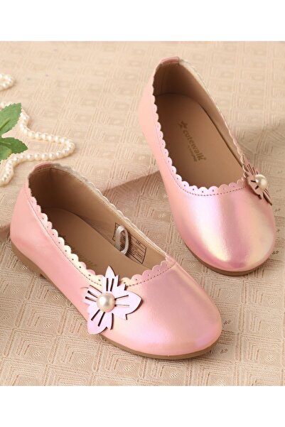 Cute Walk by Babyhug حذاء باليه سهل الارتداء من بيبي هاج، مزين باللؤلؤ، بتصمي...