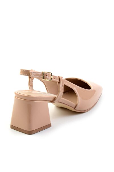 Bambi Nude Kadın Klasik Topuklu Ayakkabı K01992152808