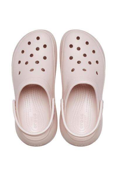 Crocs Crush Clog Unisex Terlik CR207521-6UR Bej-37-38