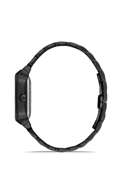 Hislon Sd166B-04Sr Black Skeleton Design Automatic Men's Wristwatch