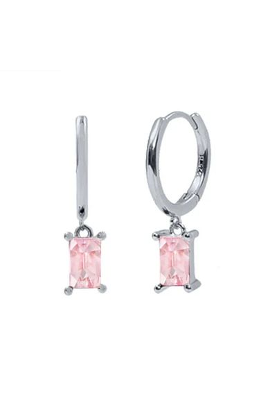 delis Cercei Argint 925, Jw922, Model Elegant, Placati Cu Rodiu