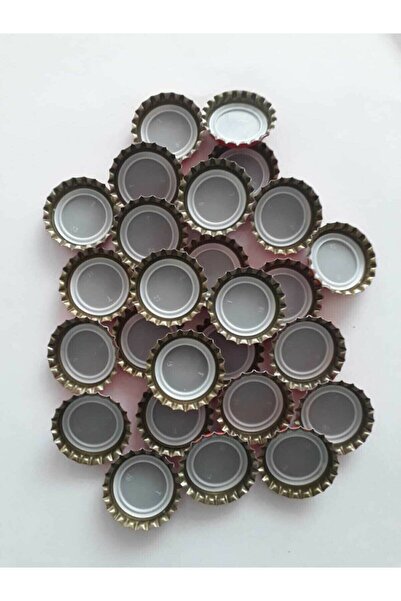 Ermiya 100 ( Yüz) Adet Konserve Şişe Soda, Gazoz Kapağı Baskısız -Açaçak Bedava