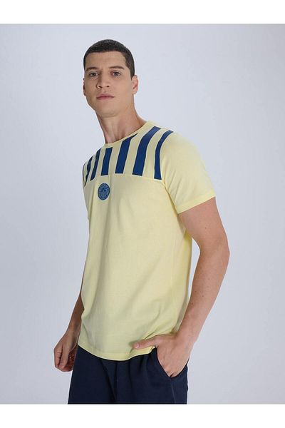 Fenerium Fenerbahçe Gelb Tribüne Rod Block Herren-T-Shirt