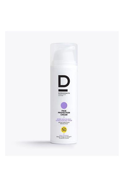 Dermoskin كريم بعامل حماية من الشمس 50+ - حماية للوجه