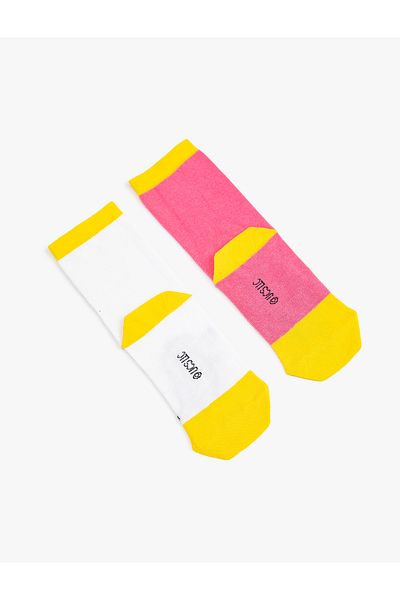 Koton Set of 2 Minions Printed Socks Licensed