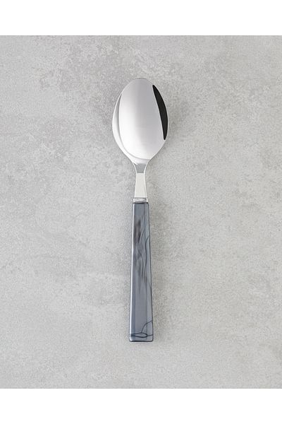 English Home Diego 18/10 Stainless Steel Fork Spoon Knife Set. 18 Pieces Black for 6 People