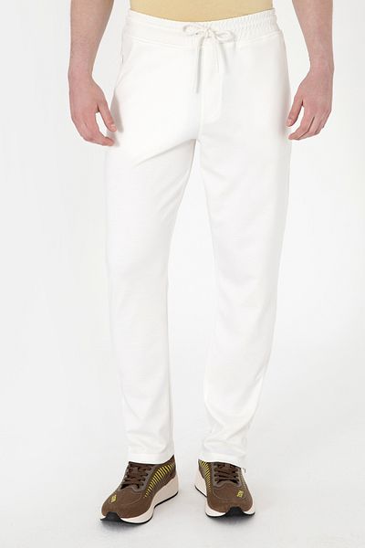 U.S. Polo Assn. Men's White Sweatpants 50300085 -Vr184
