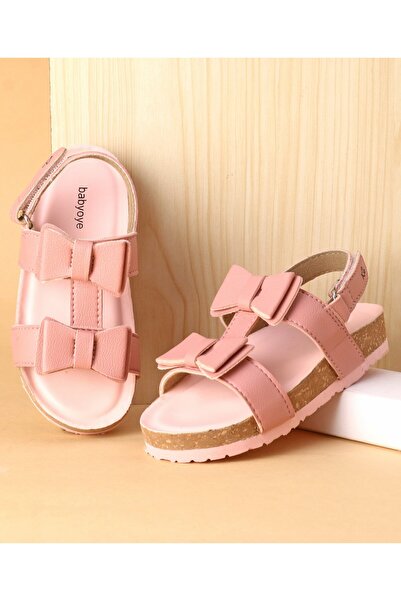 Babyoye بيبيوي - صندل بإغلاق فيلكرو - وردي