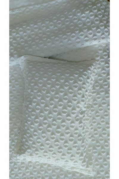 baladı home ev tekstil home collection Single Pompom Bed Set - 2 Pieces Boxed, Ve 1 Pillow Kiilif