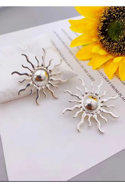 Ervalina Güneş Tasarım Vintage Trend Küpe