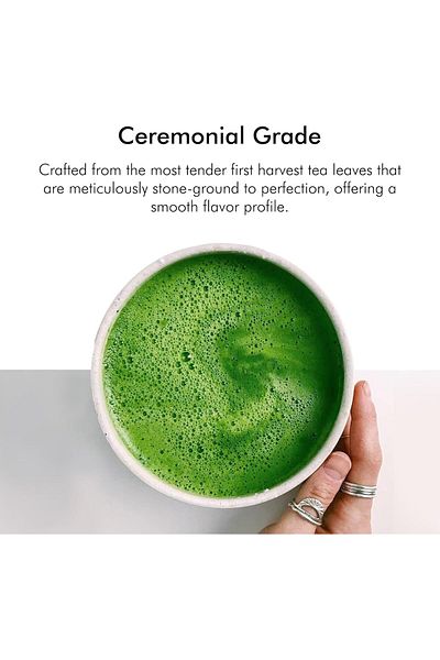 Matcha Heapwell Superfoods Japanese Green Tea Powder, 50g | Sourced From Shizuoka, Japan