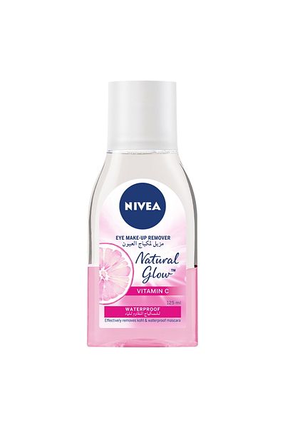 NIVEA مزيل مكياج العيون الطبيعي 125 مل