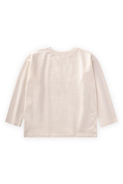 Cigit Seasonal Basic T-Shirt 2-10 Years Ecru