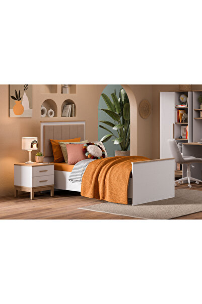 Almila Etto Bazalı Karyola (100x200 cm)