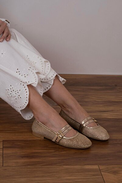 sovrana Balerini din plasă cu centură a doua aurii