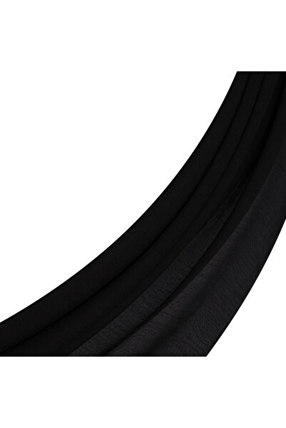 ipekevi Dört Mevsim Siyah Desenli Monogram Şal