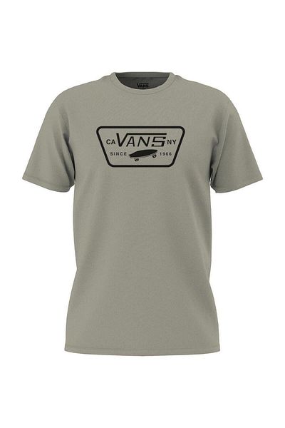 Vans Men's T-Shirt - Light Gray Xs, Full Patch Vn000Qn8Zuj1