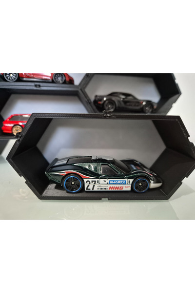 REJOY Diecast Hot Wheels Arabalar İçin Raf- Oyuncak Araba Rafı - Dekor Raf (1...