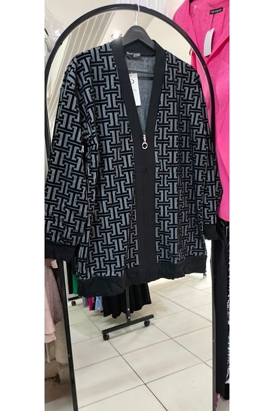 Serra Women's Plus Size Print Cardigan