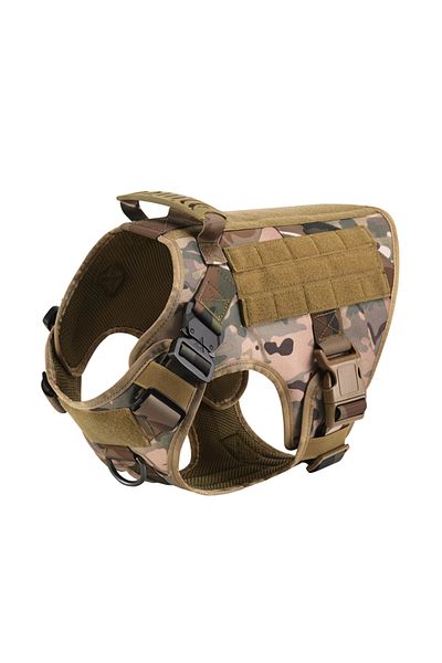 Choice L(30-40KG) CP Harness Tactical Military Vest Pet German Shepherd Golden Retriever Tactical Trainin