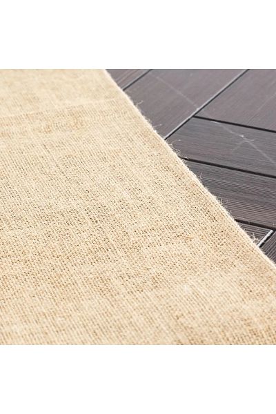 Mudo Concept Κεντημένος δρομέας από γιούτα - 45x130 cm