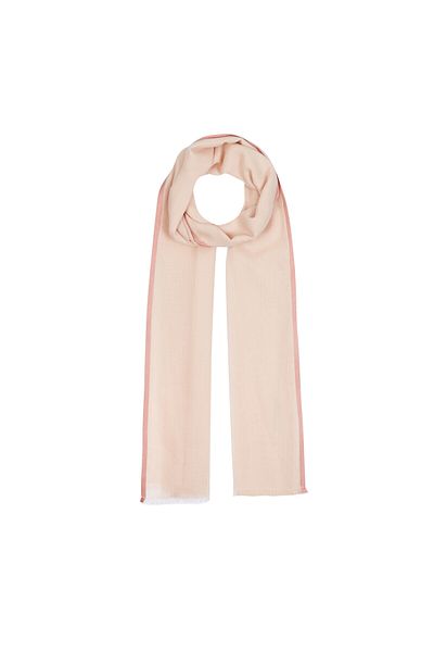 ipekevi Light Foundation Plain Stripe Modal Silk Shawl