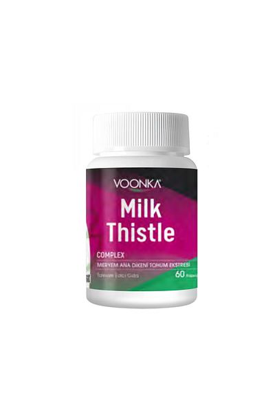 Voonka Milk Thistle Food Supplement 60 Capsules - New Packaging