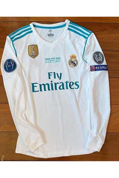 BARBITOS Real-Madrid Cardiff 2017 Champions League Long Sleeve Shirt