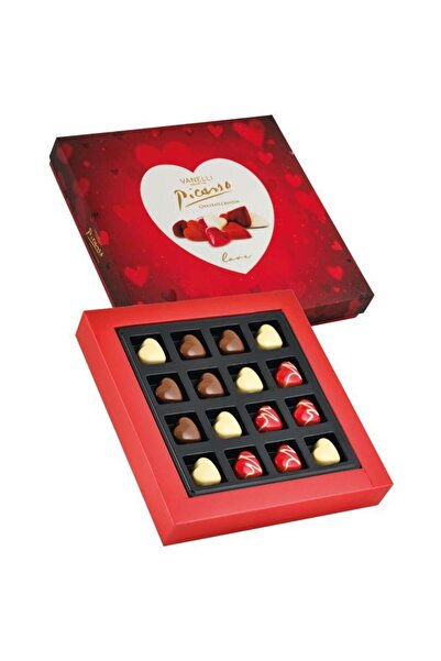 Vanelli PICASSO Kalp Kutu Hediyelik Spesiyal Pralin Çikolata 200GR
