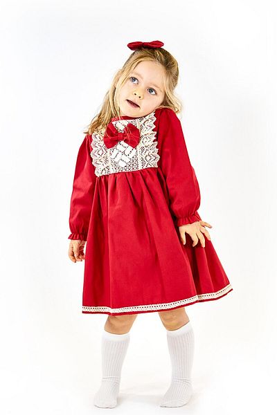 Catz Kids Rochie din Gabardina Rosie + Catarama