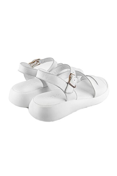 Muya Braska 35258 Genuine Leather Women's Sandals