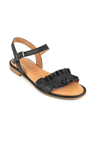 Muya Braska 35257 Genuine Leather Women's Sandals