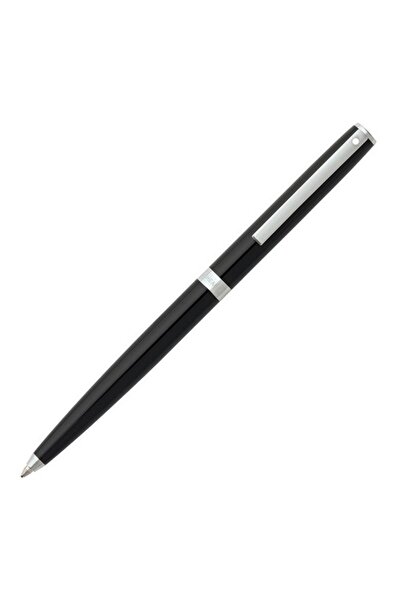 Sheaffer قلم حبر جاف ساجاريس أسود لامع 9470-2 مع صندوق هدايا خاص