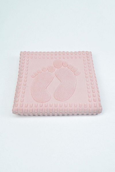 birizmoda Winter Soft Foot Towel - Bath Mat 50x70 - Πούδρα