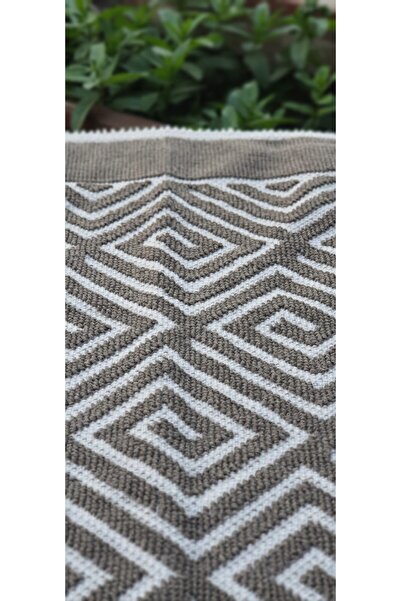 aktartekstil %100 PAMUKLU ORGANİK KİLİM yıkanabilir (kalın ürün bukle)